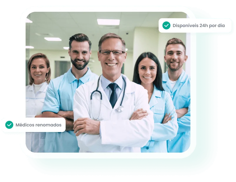 Várias especialidades médicas em telemedicina para o seu pronto atendimento
